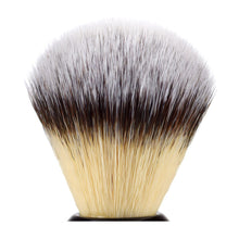 Load image into Gallery viewer, MEDIUM SYNTHETIC BLACK SHAVING BRUSH WITH FREE STAND
