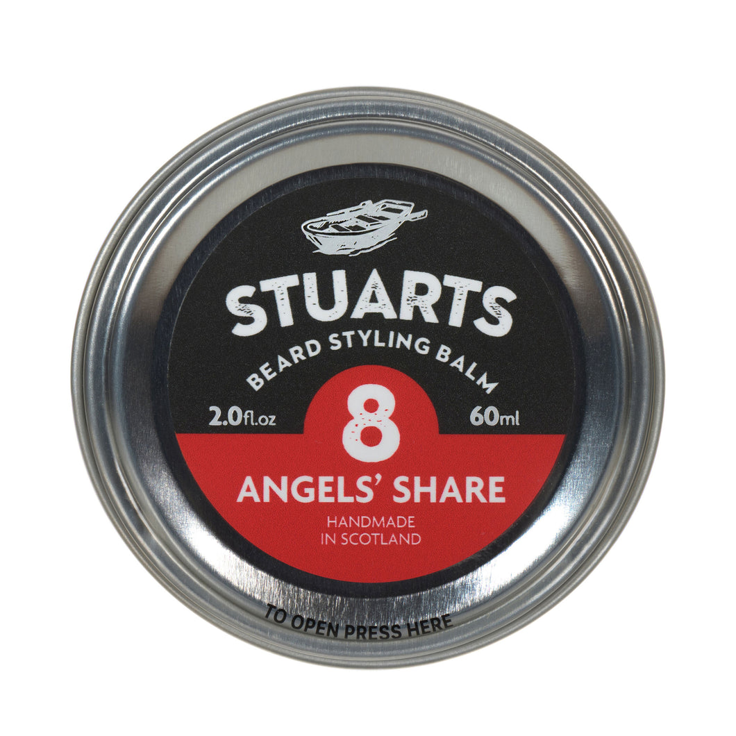 STUARTS Beard Styling Balm No 8 'Angels' Share' - 60ml