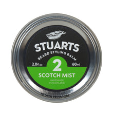 Load image into Gallery viewer, STUARTS Beard Styling Balm No 2 &#39;Scotch Mist&#39; - 60ml - Fragrance free
